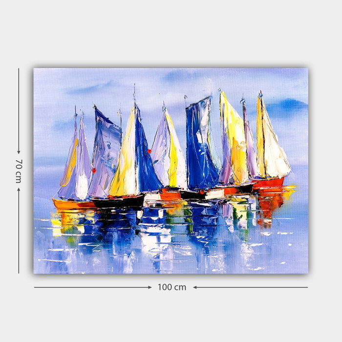 Wallity Lienzo Decorativo Multicolor 70 x 100 cm